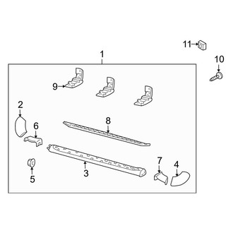 Ford OE - Pillars, Rocker & Floor - Running Board (Type 1)