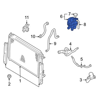 Ford OE - Engine Coolant Reservoir