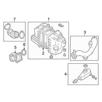 Ford OE - Engine / Transaxle - Air Intake (3.0L)