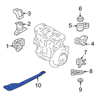 Ford OE - Engine Mount Crossmember