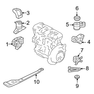 Ford OE - Engine / Transaxle - Engine & Transmission Mounting (2.3L Gas)