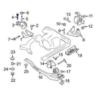 Ford OE - Frame Rail Bolt