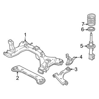 Ford OE - Front Suspension - Suspension Components