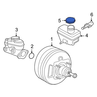 Ford OE - Brake Master Cylinder Reservoir Cap