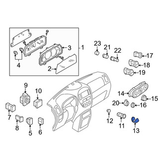 Ford OE - Front 12 Volt Accessory Power Outlet Cover