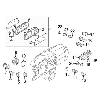 Ford OE - Instrument Panel - Cluster & Switches