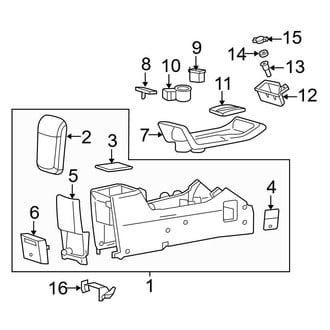 Ford OE - Center Console (Gas)