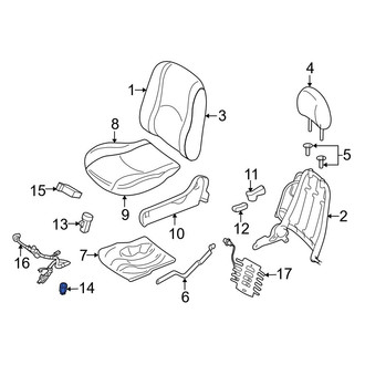 Ford OE - Seat Heater Switch
