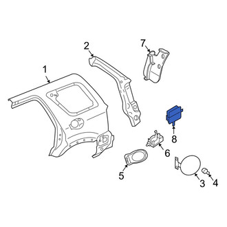 Ford OE - Rear Quarter Panel Vent