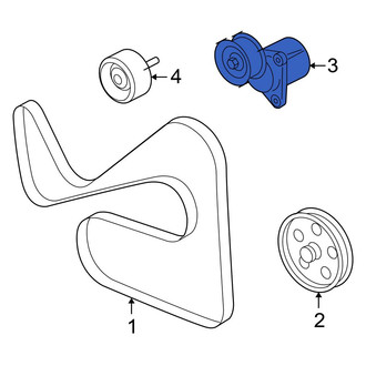 Ford OE - Accessory Drive Belt Tensioner Assembly