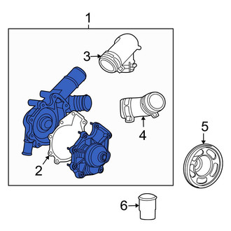 Ford OE - Engine Water Pump