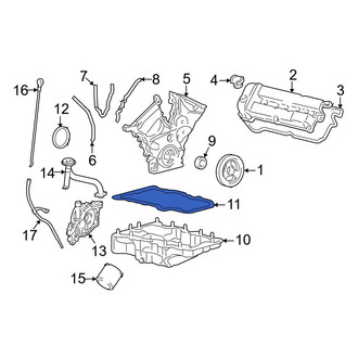 Ford OE - Engine Oil Pan Gasket