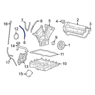 Ford OE - Right Engine Timing Cover Gasket