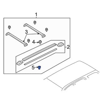 Ford OE - Sun Visor Rivet