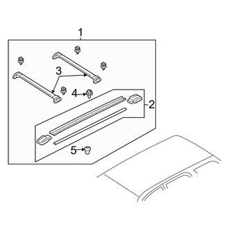 Ford OE - Roof Rack (Production Installed)