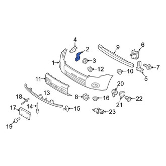 Ford OE - Front Right Bumper Cover Bracket
