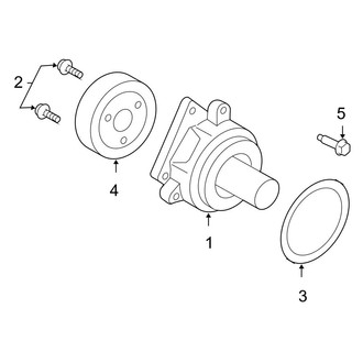 Ford OE - Cooling - Water Pump (2.3L)