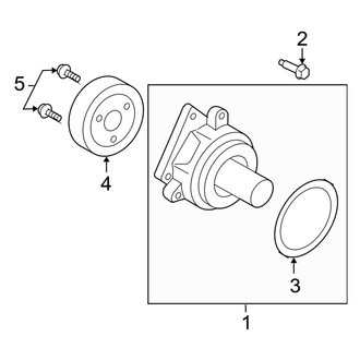 Ford OE - Cooling - Water Pump (Limited / XLS / XLT 2.5L)