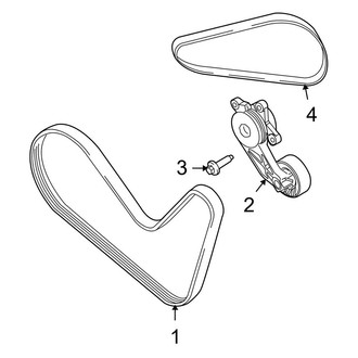Ford OE - Cooling - Belts & Pulleys (Limited / XLT 3.0L)