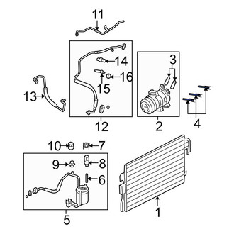 Ford OE - A/C Compressor Bolt