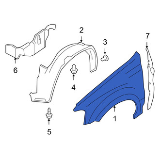 Ford OE - Front Right Fender