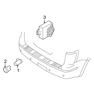 Ford OE - Electrical Components (Park Sensor System), (Limited / XLS / XLT)
