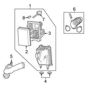 Ford OE - Engine / Transaxle - Air Intake (XLS / XLT 2.3L)