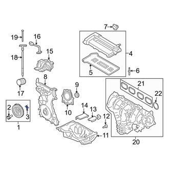 Ford OE - Engine Crankshaft Pulley Washer