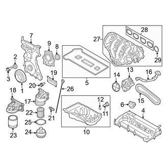 Ford OE - Engine / Transaxle - Engine Parts (Limited / XLS / XLT 2.5L)