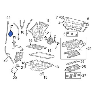 Ford OE - Rear Engine Crankshaft Seal