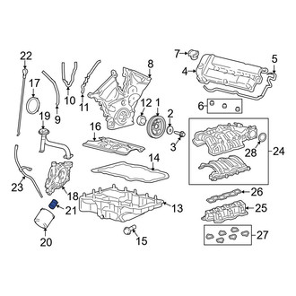 Ford OE - Engine Oil Filter Bypass Adapter
