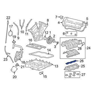 Ford OE - Fuel Injection Plenum Gasket