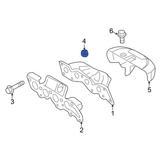 Ford OE - Exhaust Manifold Nut