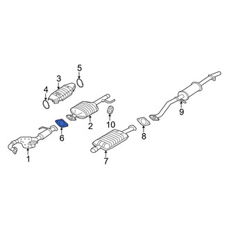 Ford OE - Exhaust Pipe Connector Gasket