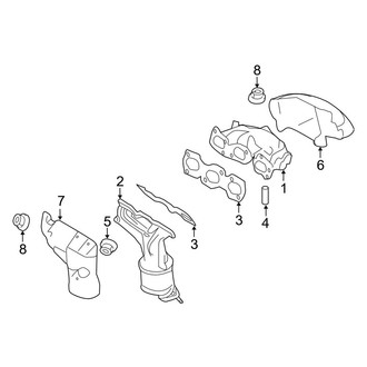 Ford OE - Exhaust System - Exhaust Manifold