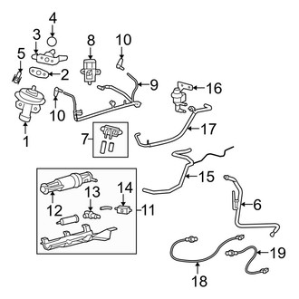 Ford OE - Emission System - Emission Components (3.0L)
