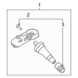 Ford OE - Electrical - Tire Pressure Monitor Components (Limited / XLS / XLT)