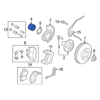 Ford OE - Front Wheel Bearing