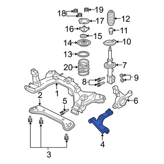 Ford OE - Front Right Suspension Control Arm