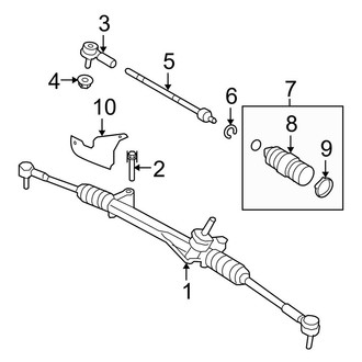 Ford OE - Steering Gear & Linkage (Limited / XLS / XLT)