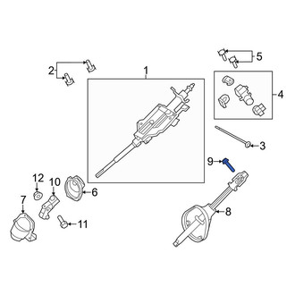 Ford OE - Lower Steering Shaft Bolt
