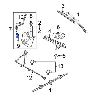 Ford OE - Windshield Washer Pump