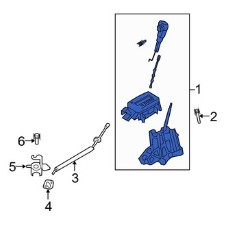 Ford OE - Automatic Transmission Shift Lever