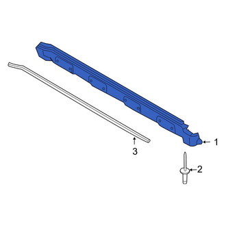 Ford OE - Left Rocker Panel Guard