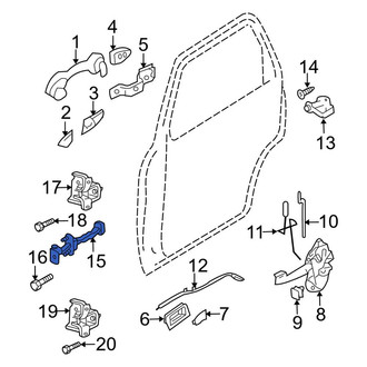 Ford OE - Front Door Check
