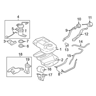 Ford OE - Fuel System Components