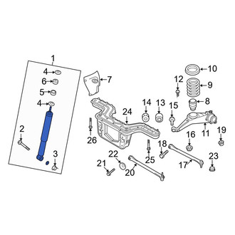 Ford OE - Rear Suspension Shock Absorber