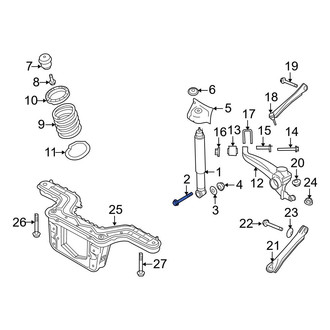 Ford OE - Suspension Shock Absorber Bolt