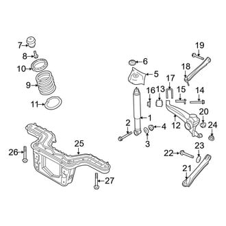 Ford OE - Rear Suspension - Suspension Components (Limited / XLS / XLT FWD)