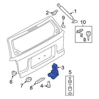 Ford OE - Rear Liftgate Latch